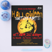 Halloween-Party Event Ankündigung DJ CLUB Flyer (Einzeln)
