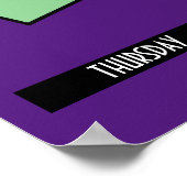 Halloween-Party-Event-Stamm oder -Leckerei Poster (Ecke)