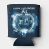 Halloween-Party Evil Blue Pumpkin Horror Beängstig Dosenkühler (Rückseite)
