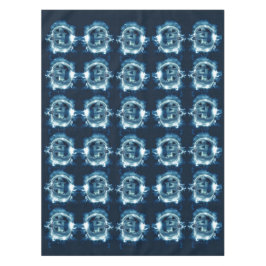 Halloween-Party Evil Blue Pumpkin Horror Beängstig Tischdecke