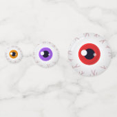Halloween-Party Eye Eyeball Tableware Tische Dekor Konfetti (Rückseiten)