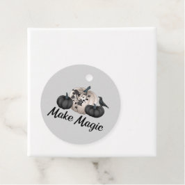 Halloween-Party Favor Tags Gothic Pumpkin Elegant Geschenkanhänger