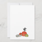 Halloween-Party Festlicher Spaß Einladung (Rückseite)