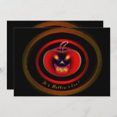 Halloween-Party-Flachbildschirm Ankündigung (Vorne/Hinten)