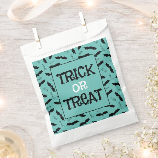 Halloween-Party-Fledermäuse, Trick oder Treten Geschenktütchen (Ausgeschnitten)