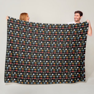 Halloween-Party Fleece Blanket