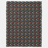 Halloween-Party Fleece Blanket (Vorderseite)