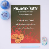 Halloween-Party Flyer (Einzeln)