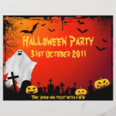 Halloween-Party Flyer (Vorne)