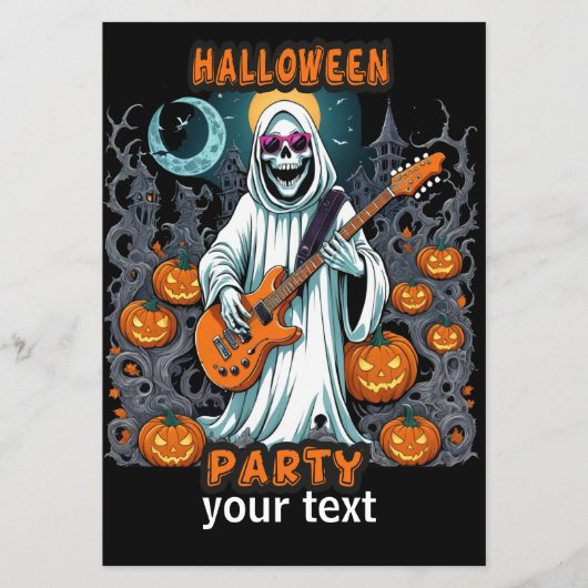 Halloween-Party Flyer (Vorne)