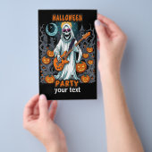 Halloween-Party Flyer (Handgriff)