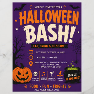 Halloween-Party Flyer