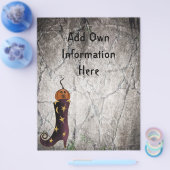 Halloween-Party Flyer (Einzeln)