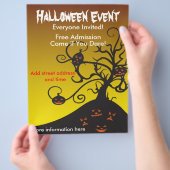 Halloween-Party Flyer (Hand)