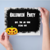 Halloween-Party Flyer (Hand)