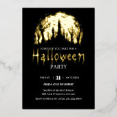 Halloween-Party Folieneinladung (Vorderseite)