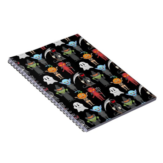 Halloween-Party-Foto-Notebook Notizblock (Rechte Seite)