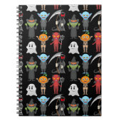 Halloween-Party-Foto-Notebook Notizblock (Vorderseite)