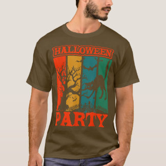 Halloween-Party Funny Beängstigende Spuk Waldgesta T-Shirt