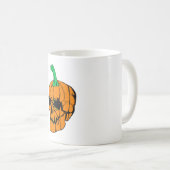 Halloween-Party Funny Halloween Pumpkin Kaffeetasse (VorderseiteRechts)