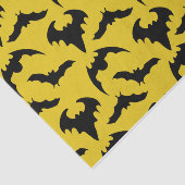 Halloween-Party für Gelb und Schwarze Fledermäuse Seidenpapier (Ausschnitt)