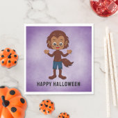 Halloween-Party für Kids Werewolf-Papier Serviette