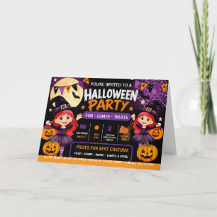 Halloween-Party für Kinder Einladung   Süßer Gruse