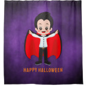 Halloween-Party für Kinder Vampire Duschvorhang (Vorderseite)