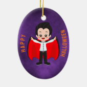 Halloween-Party für Kinder Vampire Keramik Ornament (Hinten)