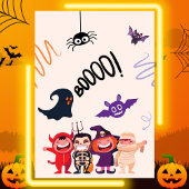 Halloween-Party für kleine Monster! Party der Kind Einladung