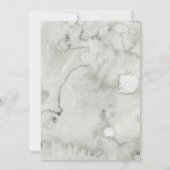 Halloween-Party für Schädel und Spinnen Einladung (Rückseite)