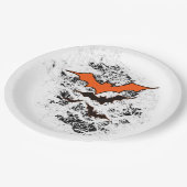 Halloween-Party für Schmutzfänger Pappteller (Schrägansicht)