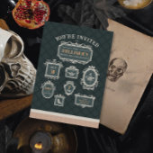 Halloween-Party Gallery Wall Frames Einladung