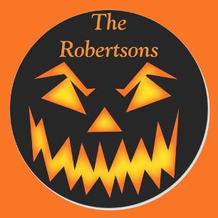 Halloween-Party Gefallen Beutel Beängstigende Aufk Runder Aufkleber