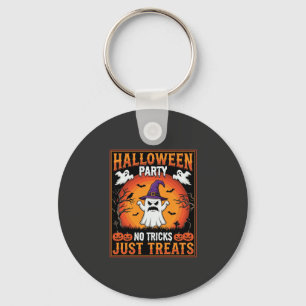 Halloween-Party-Geist Keine Tricks, nur Leckerlis Schlüsselanhänger