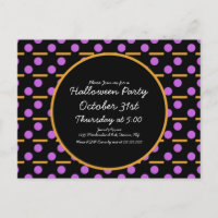 Halloween-Party Geometrische Formen Muster