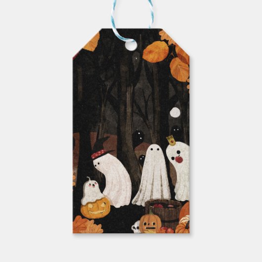 Halloween-Party Geschenkanhänger (Vorderseite)