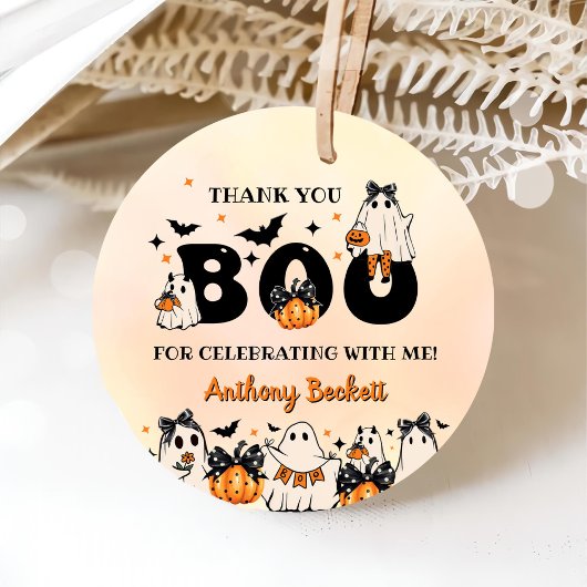 Halloween Party Geschenkanhänger