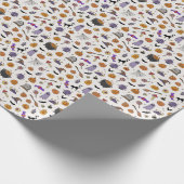 Halloween-Party Geschenkpapier (Ecke)