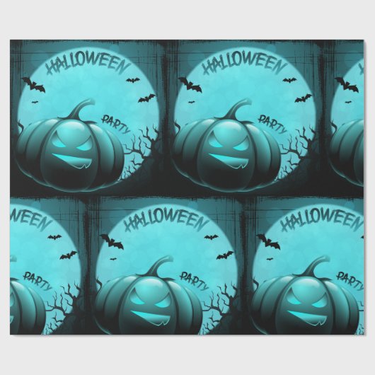 Halloween-Party Geschenkpapier (Flach)
