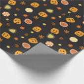 Halloween-Party Geschenkpapier (Ecke)