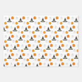Halloween-Party Geschenkpapier Set (Vorderseite)