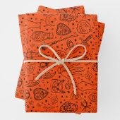Halloween-Party Geschenkpapier Set (Beispiel)