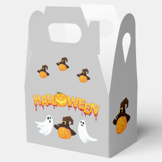 Halloween-Party Geschenkschachtel (Geöffnet)