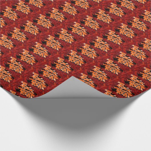 Halloween-Party Geschenkwrap/Trick oder Trete Geschenkpapier (Ecke)