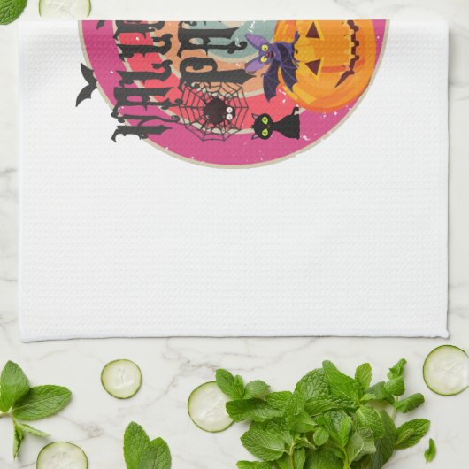 Halloween Party        Geschirrtuch (Gefaltet)