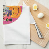 Halloween Party        Geschirrtuch (Viertel Falte)