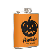 Halloween-Party-Getränkeflasche mit Kürbiskopf Flachmann (Rechts)