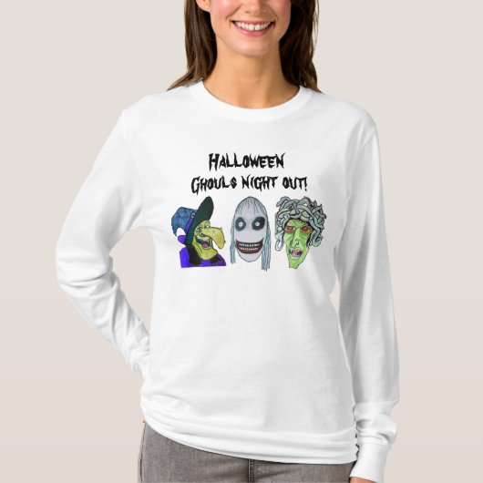 HALLOWEEN-PARTY GHOUL T-Shirt (Vorderseite)