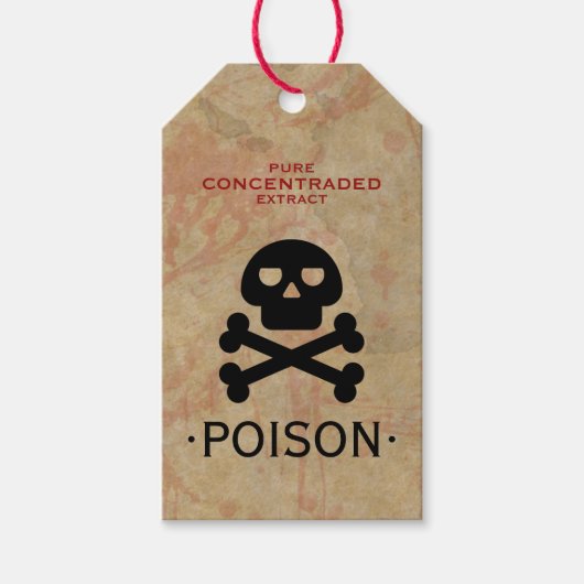 Halloween-Party-Gift Geschenkanhänger (Vorderseite)